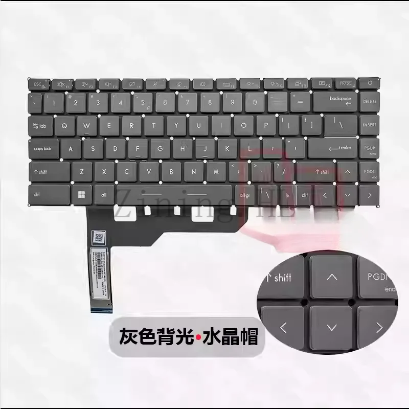 For MSI Prestige/STEALTH 15 14Evo A11M MS-14C1/14C2/14C4 Keyboard