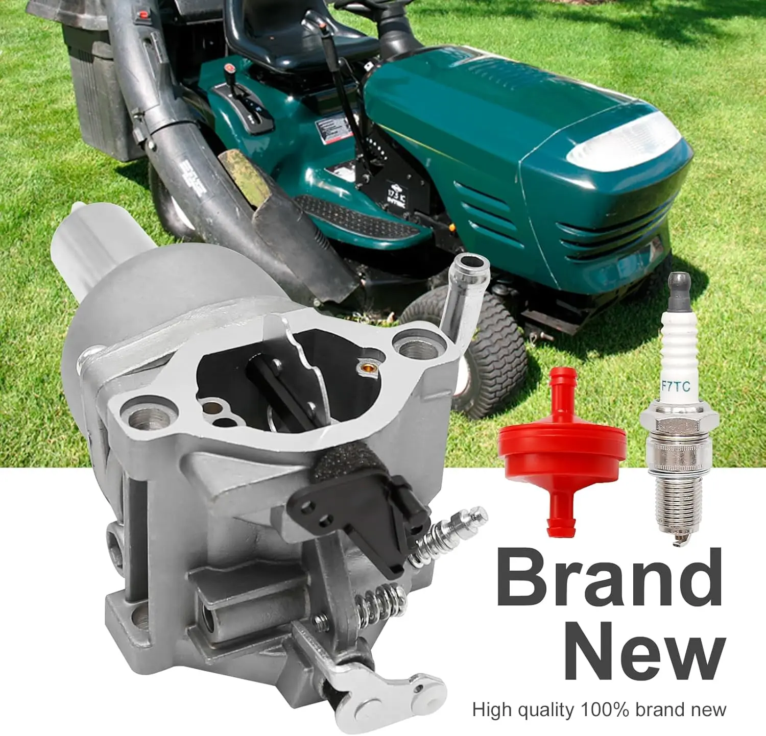 594601 Carburetor Kit, Replacement for Brigs-Straton 19HP-21HP Engine, Compatible with Craftsman Riding Lawn Mower Tractor Intek