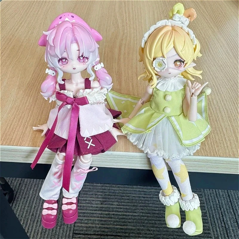 

Come4free Minty Ocean Gemstone Series Blind Box 1/8 BJD Desktop Model Toy Cute Action Figures Movable Customized Doll Decor Gift