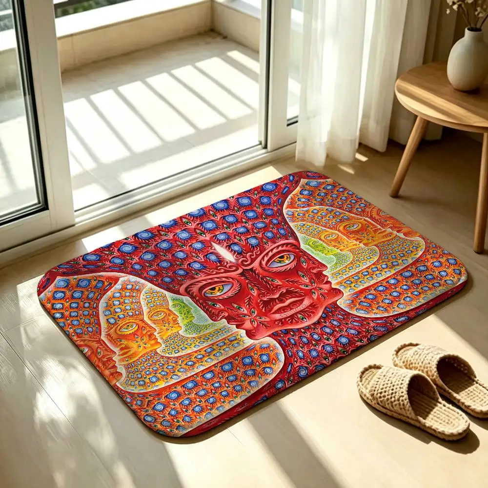 Merchandise A-Alex G-Grey Floor Mat Soft Non Slip for Entry Door Bathroom Indoor Home Decorative Carpet