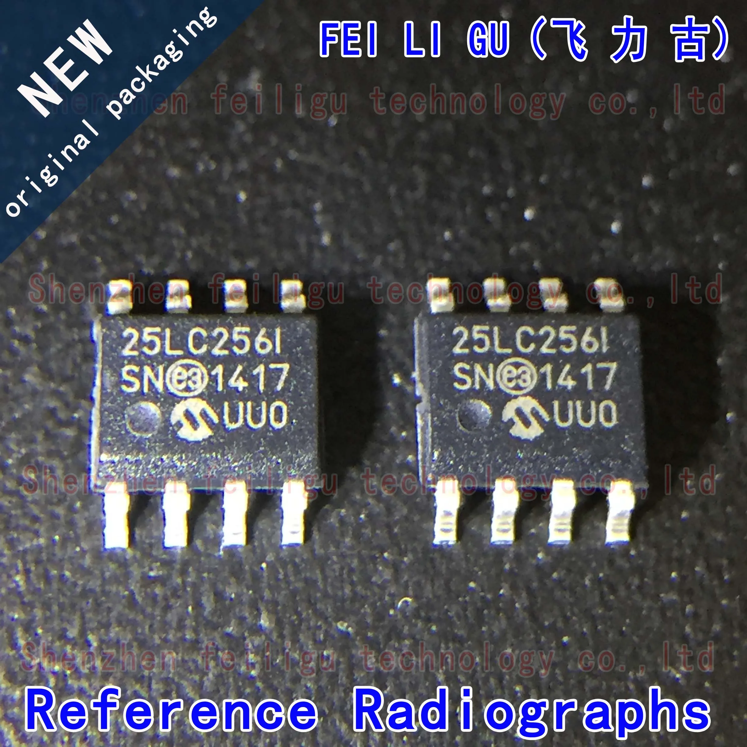 Puce de mémoire EEPROM, 256Kb, 25LC256-I, 25LC256T-I, 25LC256I, GT: SOP8, mersible, 1 à 50 pièces, 100% nouveau, original