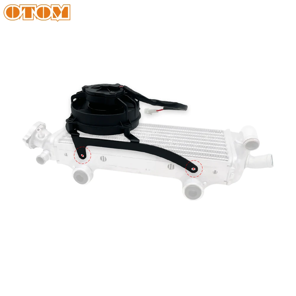 For KTM 2008-2016 Radiator Fan Motorcycle Accessories EXC XCW Husqvarna FE TE 150 250 300 350 OEM Replacement Fan