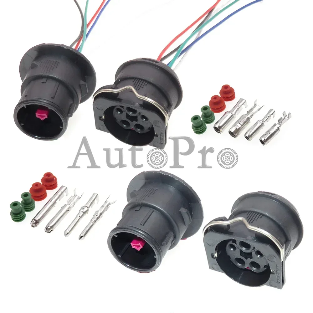 1 Set 5 Hole AC Assembly Automotive Composite Connectors Auto Sealed Plug Car Wire Harness Socket