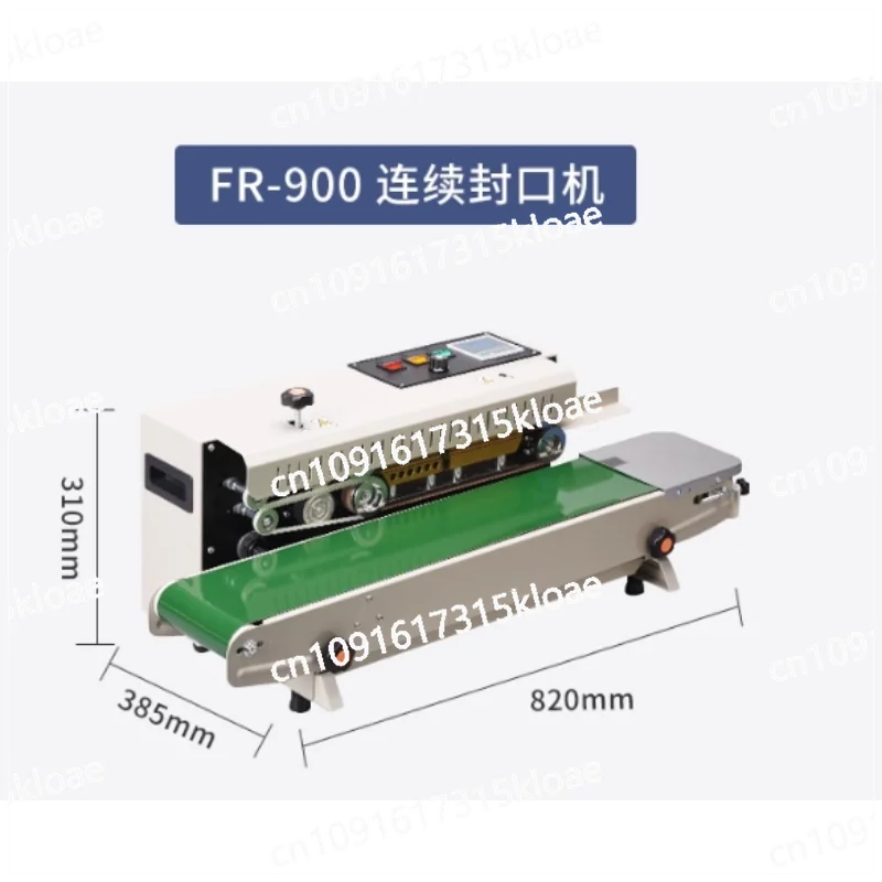 Pure Copper Heating Belt Emergency Stop Steel Stamp Production Date Packaging Machine，Automatic Continuous Sealing Machine