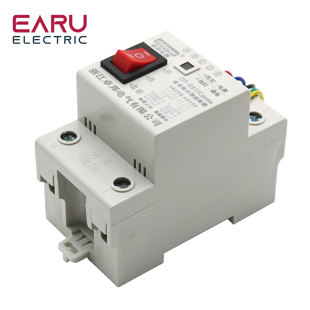 AC DF-96DK Automatic Water Level Controller Switch 20A 220V 110V Water tank Liquid Level Detection Sensor Water Pump Controller