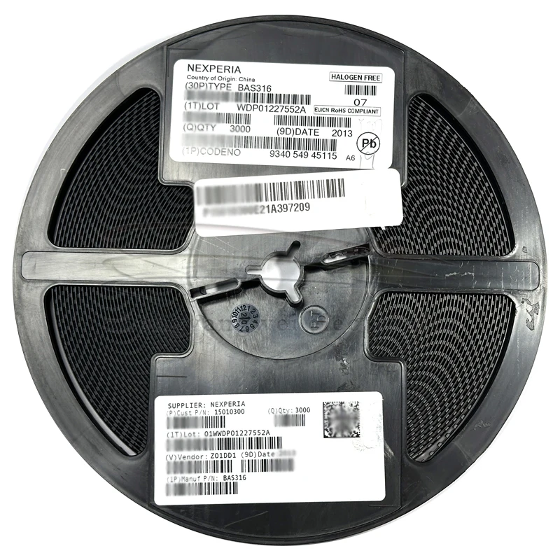 BAS316 SOD-323 0805 100pcs silk screen A6 100V/250mA high-speed switch diode