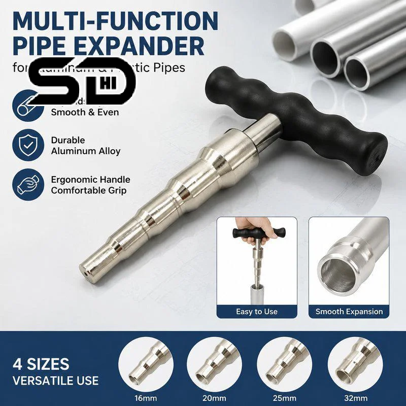 1Pcs Manual Pipe Expander For T Handle16-32mm For Repairing Household Appliances For PVC Aluminum Plastic Pipe view 3
