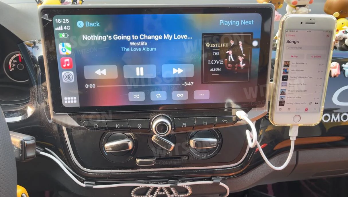 10.88'' Android Car Radio Multimedia For vw Volkswagen UP/e-Up SEAT MII 2012-2015 Phone Holder CarPlay Stereo Type-C charging