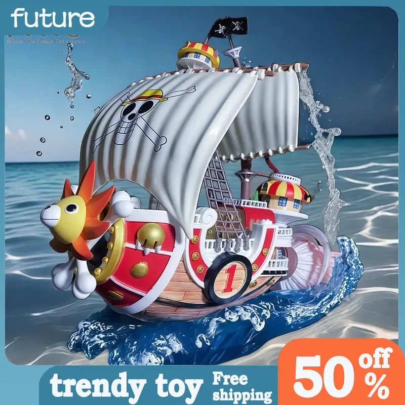

In Stock One Piece Thousand Sunny Ship Wano Country Anime Collectible Action Figure Statue Desktop Decor Ornament For Anime Fans