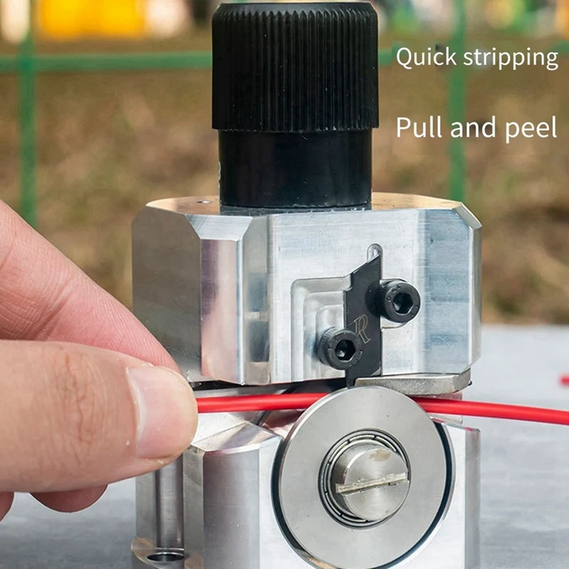 Máquina peladora Manual portátil para el hogar, desecho de alambre de cobre, desecho de cables