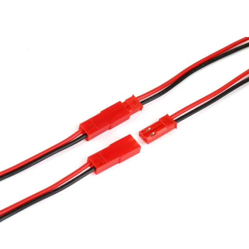 10PCS JST-2P Male/female Pair Socket Plug Pitch 2.54mm Plug-in Connector Terminal Line