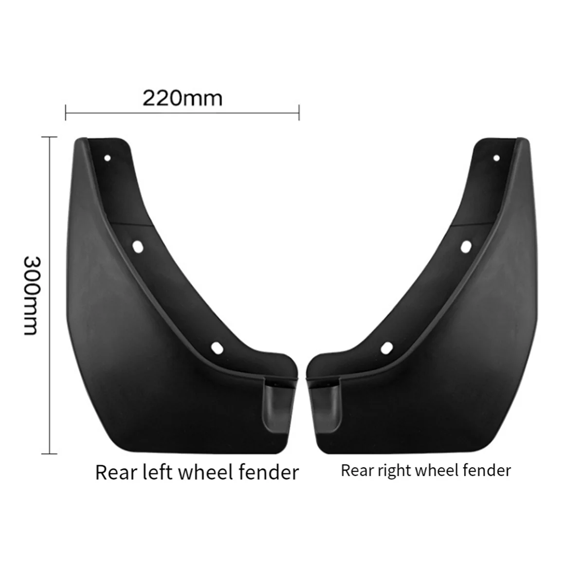 Car Mudguards for Mitsubishi X-Force 2024 Front Rear Mud Flaps Guards Splash Fender Car Exterior PartsJAS