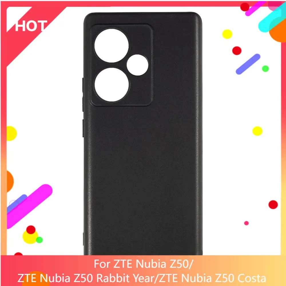 Nubia Z50 Case Matte Soft Silicone TPU Back Cover For ZTE Nubia Z50 Rabbit Year ZTE Nubia Z50 Costa Phone Case Slim shockproo