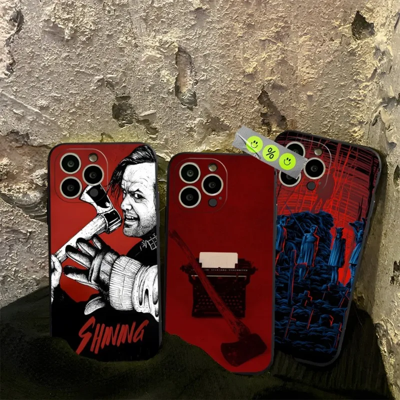 The Shining Stanley Kubrick Movie Phone Case For Iphone 14ProMax 11 13 14 Pro Xs Max Mini Xr X 7 8 6 6s Plus Funda Coque