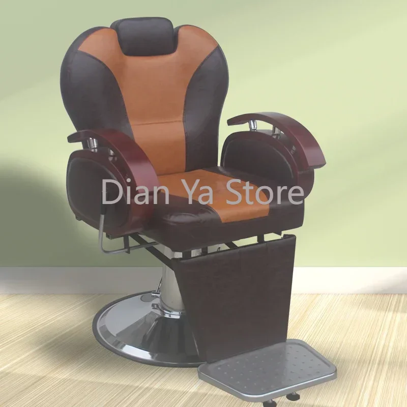 Salon Beauty Swivel Barber Chair Makeup Cosmetic Recliner Styling Luxury Chair Adjustable Silla De Barbero Barber Accesories