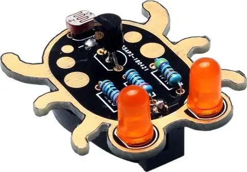 Beginner Learn to Solder Fun Kit: Weevil Eye