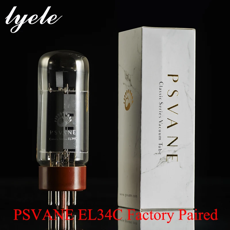 PSVANE EL34C Vacuum Tube Replaces EL34B 6CA7 6P3P 6L6 5881 For Tube Amplifier Hifi Amplifier Factory Precision Matching