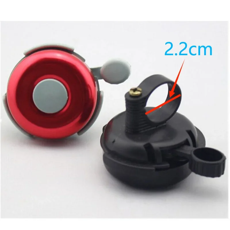 Bicycle Bell Alloy Mountain Road Bike Horn Sound Alarm For Safety Cycling Handlebar Metal Ring Bicycle Call Bike Accessories