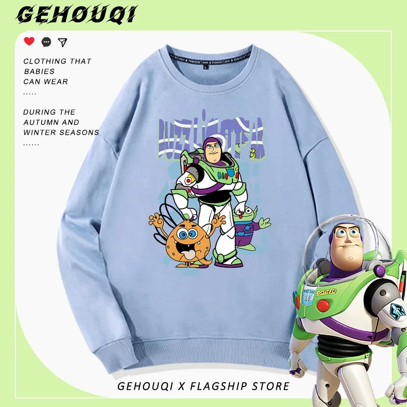 

Toy Story Co-branded Crewneck Hoodie Male Disney Coat Buzz Lightyear Animation Surrounding Clothing Tide Ins