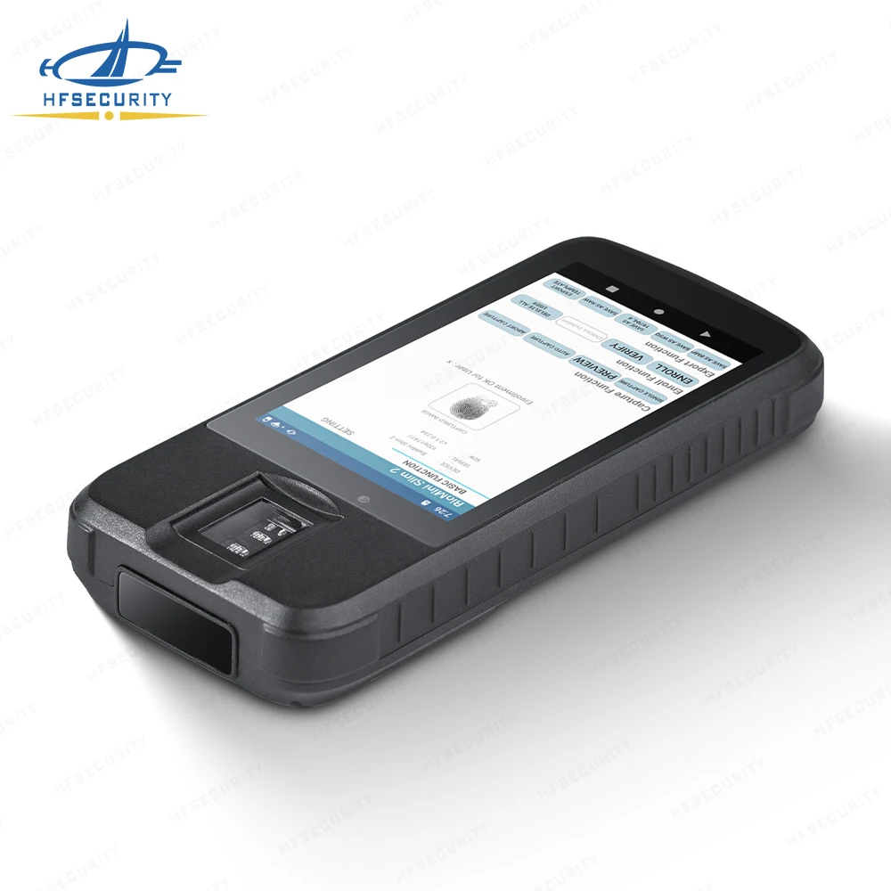 5inch Android Portable Biometric Fingerprint Face Terminal With NFC Attendance Registration(HF-FP520)