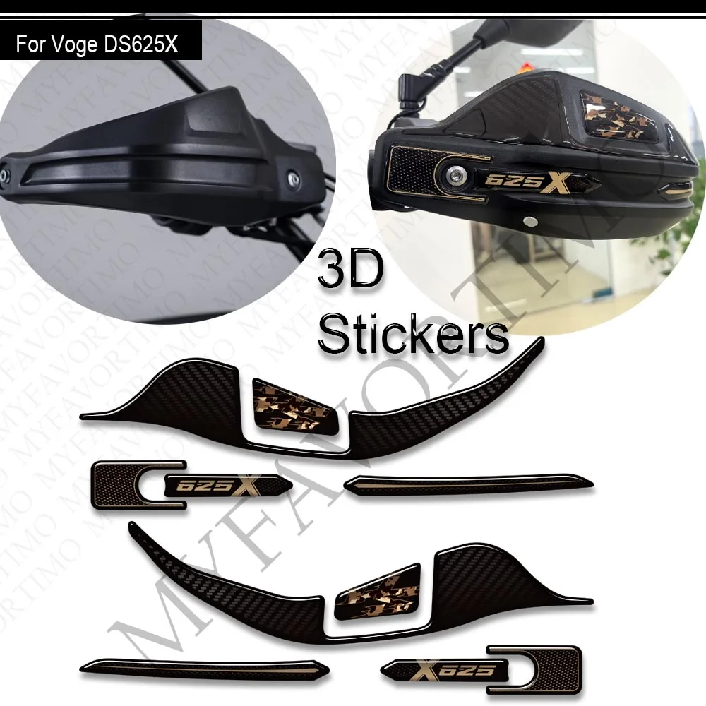 For VOGE 625 DSX DS625X DS625 X DS 625X Adventure Tank Pad Gas Fuel Oil Protector Handguard Fairing Fender Stickers Decals 2025
