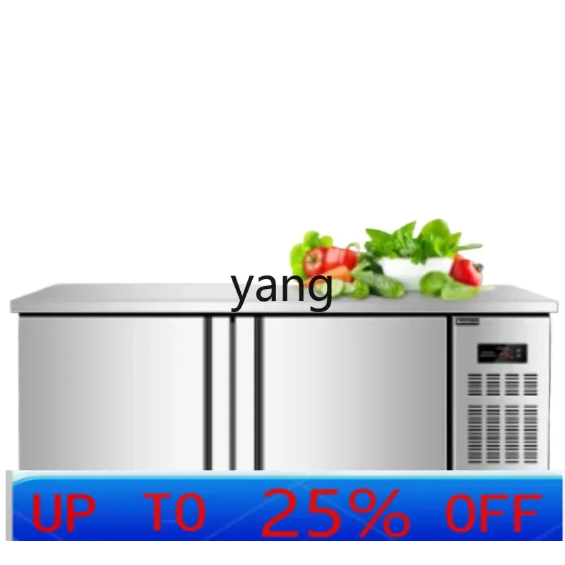 CX commercial freezer refrigerated freezer milk tea shop refrigerator horizontal fresh-keeping flat-cooling console