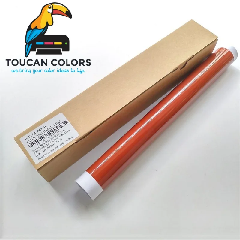 

ToucanPrinter Bizhub C554 C654 C754 C659 C759 Fixing Film Fuser Belt Minolta Konica-compatible Fuser Sleeves for Bizhub 558 758