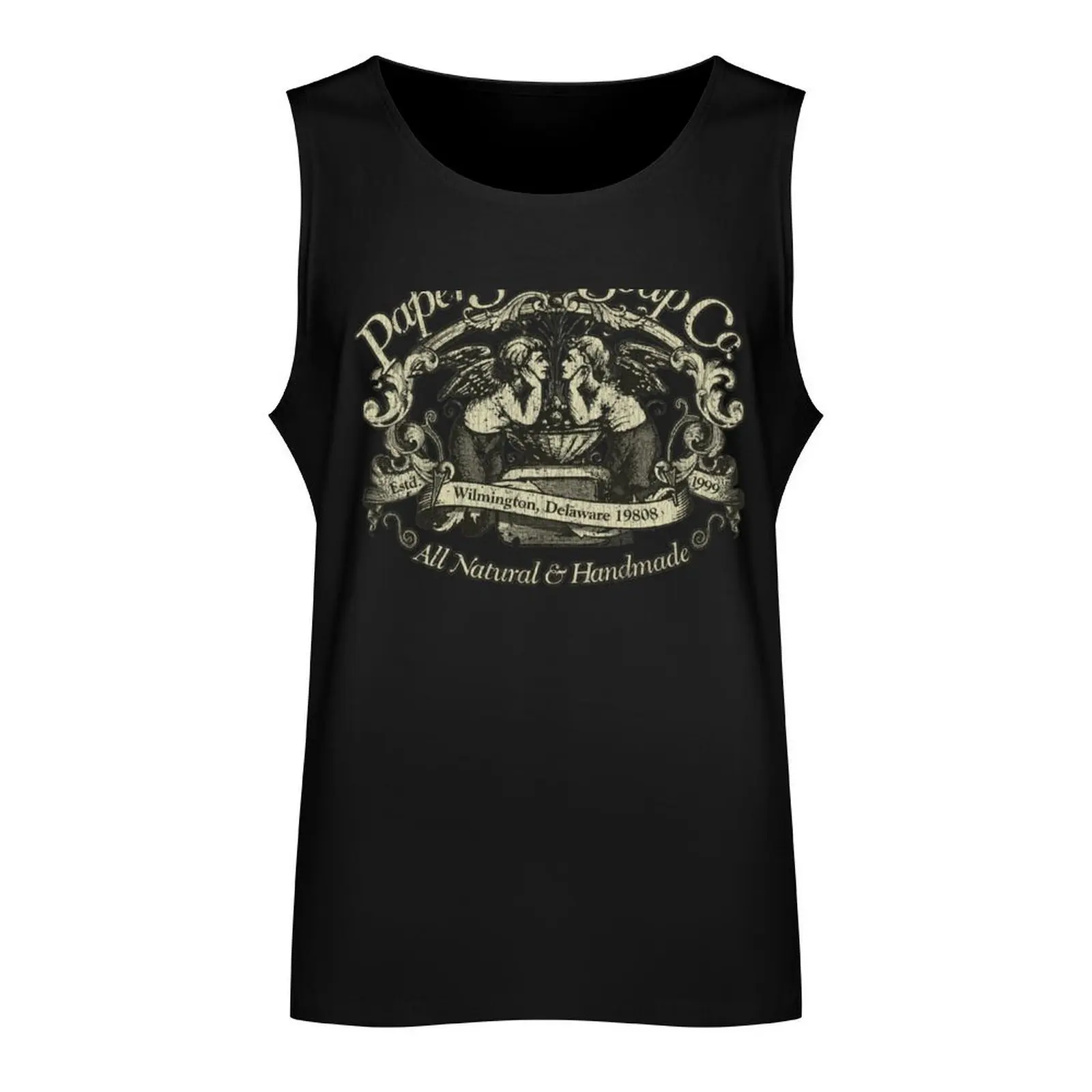 Paper Street Soap Company Vintage Tank Top T-shirt for fitness Men's clothing brands