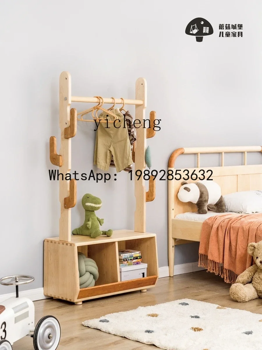 رف معطف الصبار AG لتخزين الأرضية الصلبة رف الملابس العمودي المتكامل