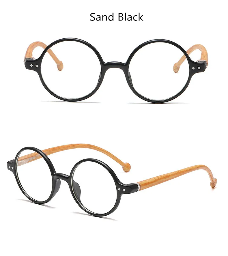 Runde Anti Blau Licht Lesebrille Frauen Männer Vintage Holzmaserung Hyperopie Presbyopie Brillen Dioptrien Brillen + 1,0 1,5 2,0 – Detail 11