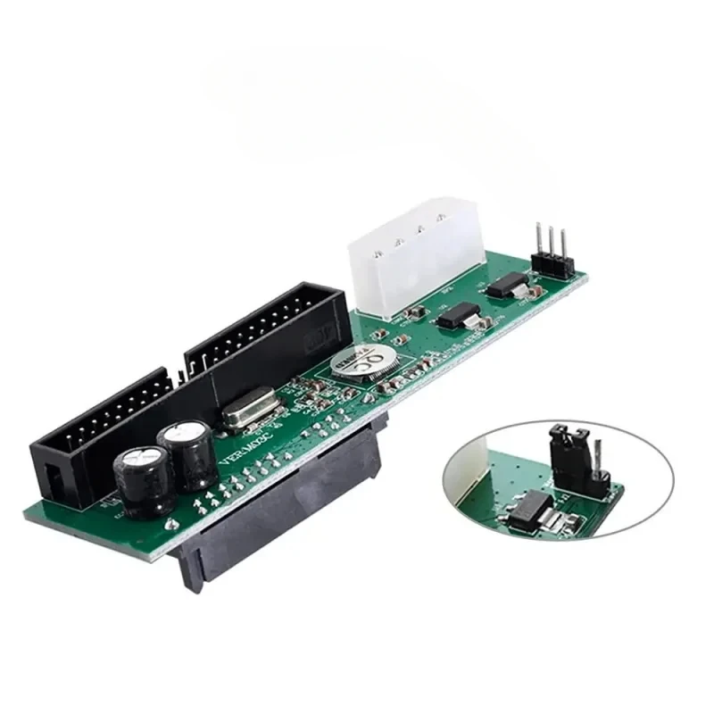 SATA Disk to IDE/PATA 40Pin Motherboard Converter Adapter PCBA for Desktop & 2.5 3.5