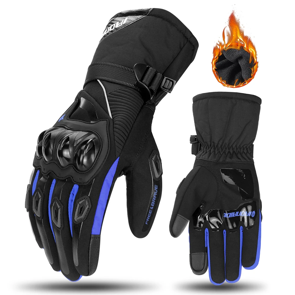 

Motorcycle Gloves For Men And Women Anti Fall Touch Screen Gloves For Motorcycle Riding Winter Windproof And Warm Rider Gloves