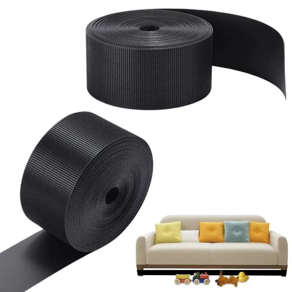 Durable 3/6/10M Sofa Blocker Dustproof Adjustable Under Couch Blocker Adhesive Strap Nylon Gap Bumper Stopper image 3