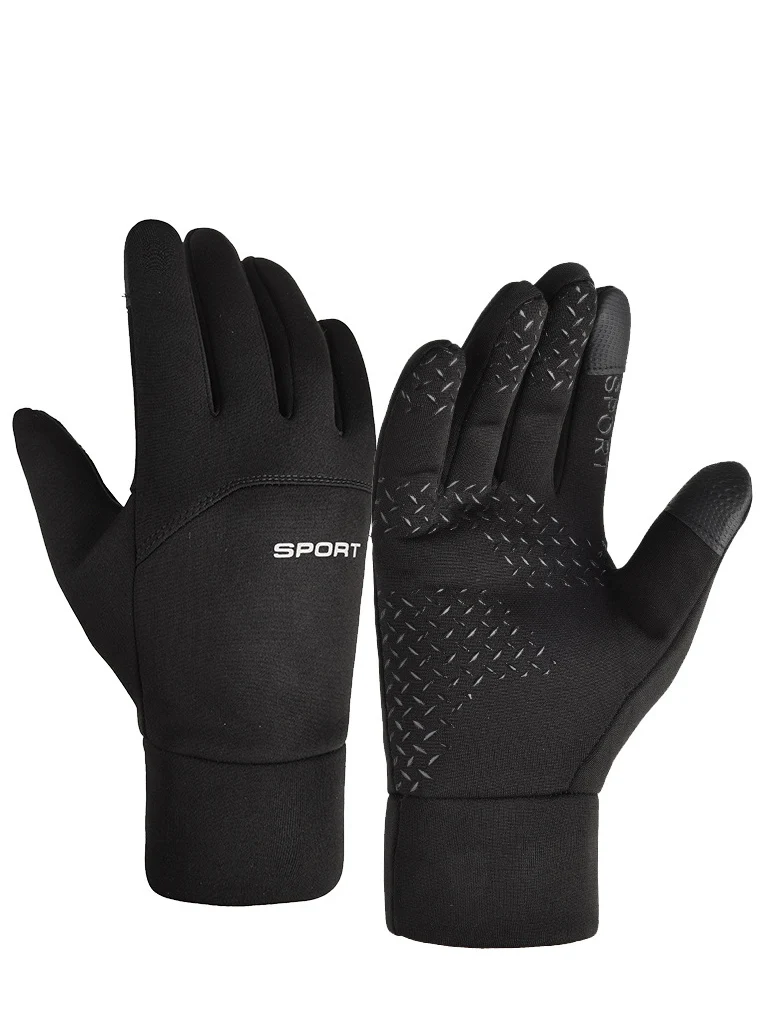 AliExpress Football Gloves Waterproof Thermal Grip Outfield Cycling Player Bicycle Field Bike Sports Sports Outdoor guantes moto