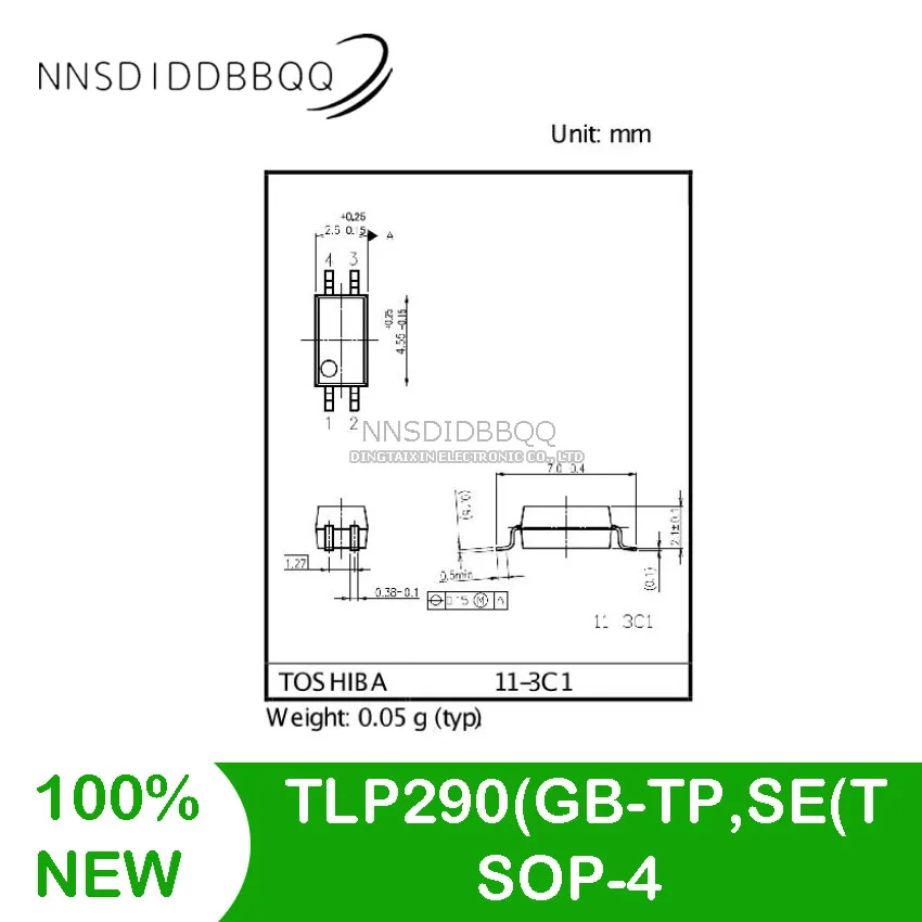 

10PCS TLP290 (GB-TP,SE(T SOP-4 Opticalcoupler Wholesale Opticalcoupler Electronic Components