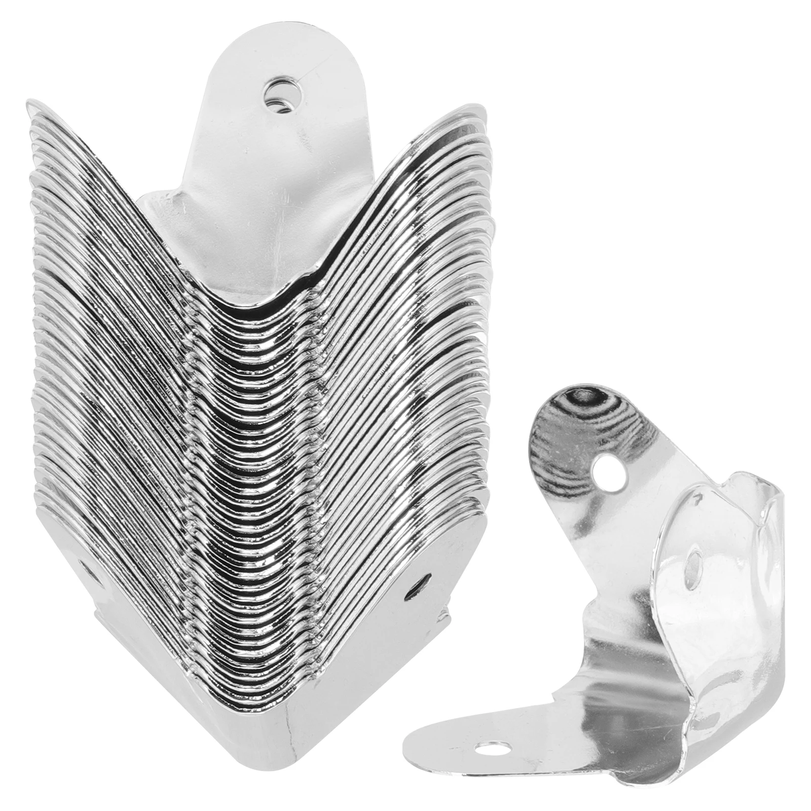 

36Pcs Audio Speaker Corners Protector Heavy Duty Metal Corner Guard for Amplifier Box Safety Edge Cover Decorative Vintage