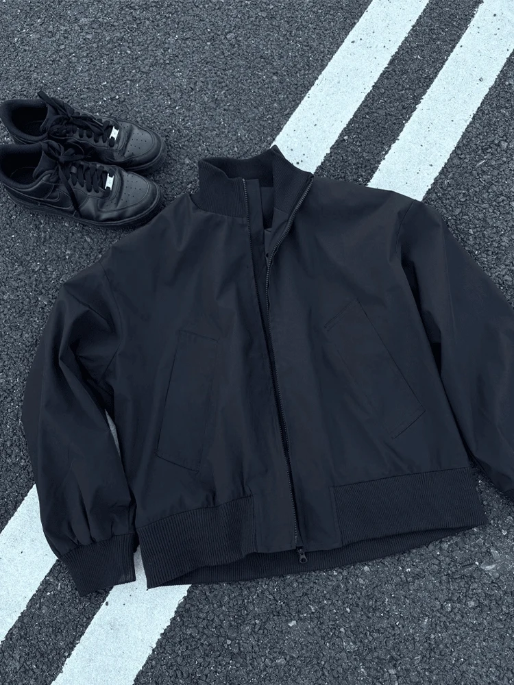 

American Sle Bomber ort ape Flight Jaet Мужская осенняя рабочая одежда High Sensation Пальто Модный винтажный бейсбольный orm