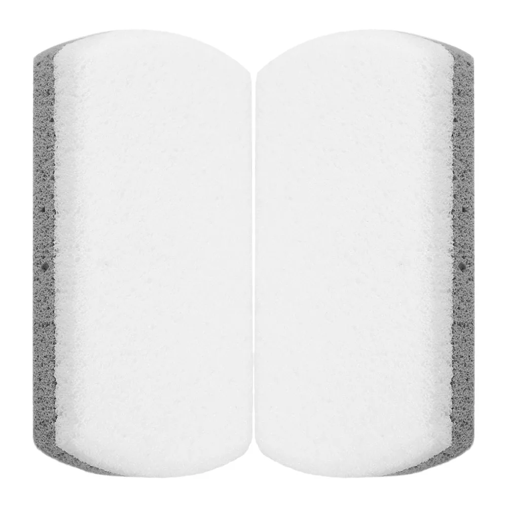 2 個軽石こすりボード足手カルス除去角質除去ツール角質スクラバーフットケアかかとスムーザー