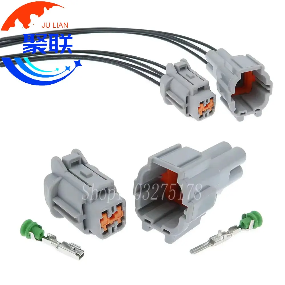 1Set 4Pin 6185-1171 6188-0558 Car Wire Connector PB291-04127 PB295-04920 Plug for Nissans Washer Motor Sensor Kum