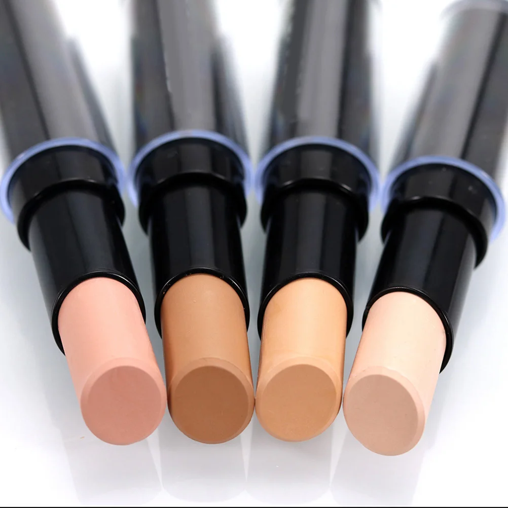 Concealer Stick 01 Highlighter Mild Face Primer Blemish Cover Foundation Cosmetics Concealer Pen for Natural Bright Matte Finish
