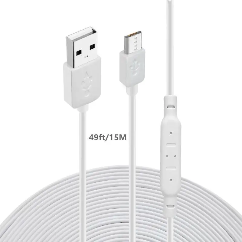 96GE USB مرنة إلى كبل شحن USB Micro للكاميرا / الجوال / الجهاز اللوحي ملحق