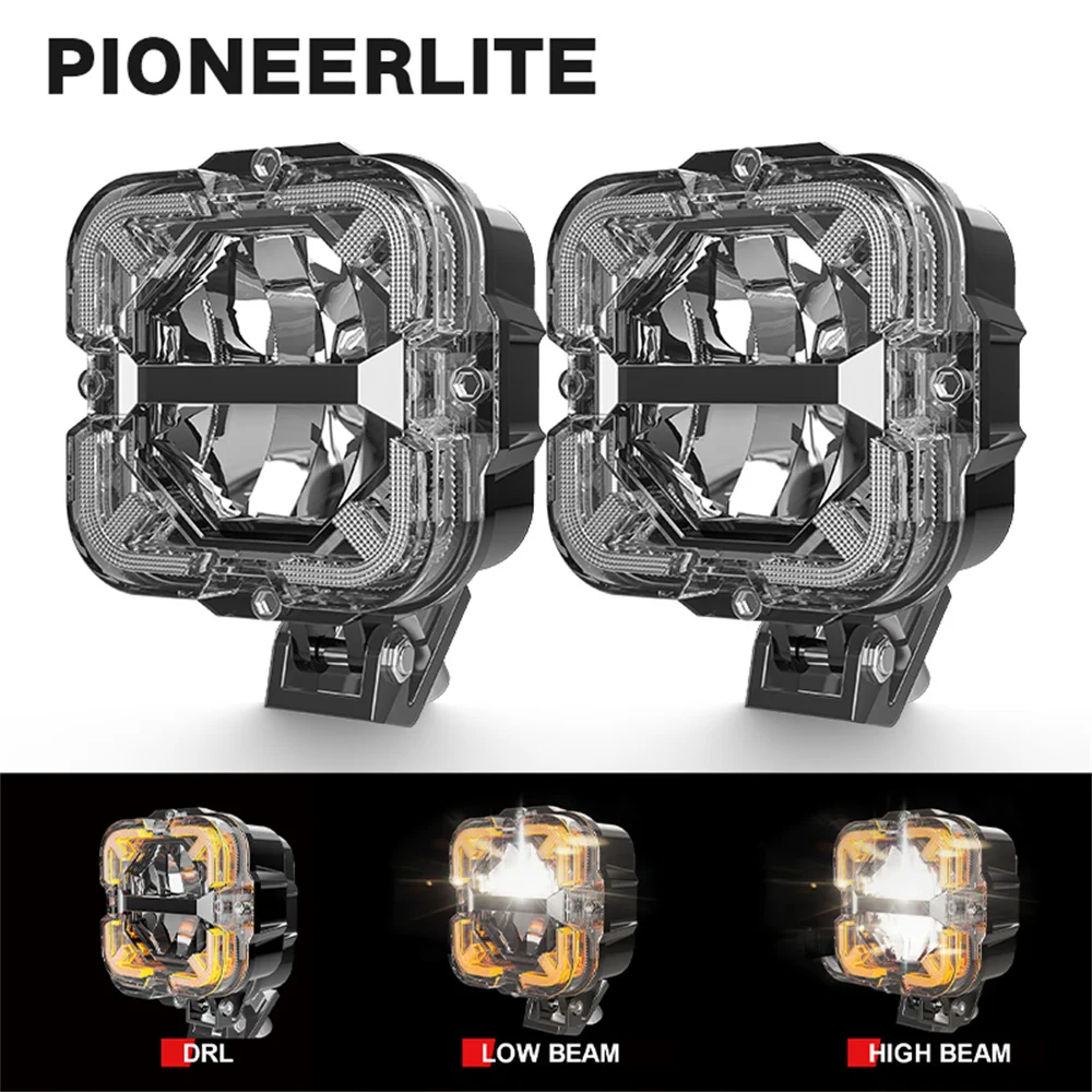 

Super Bright LED Work Light Bar Amber DRL Driving Light Spotlight for Car Offroad Truck SUV 4x4 OffRoad ATV Motorcycle Headlight