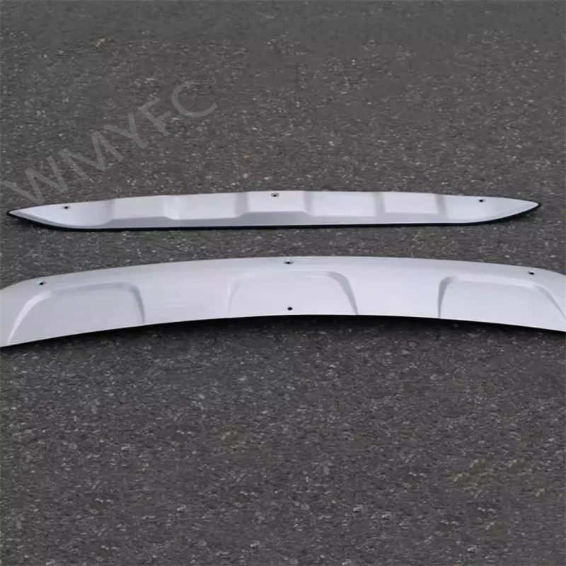 For BYD Song 2016 2017 Front & Rear Bumper Guard Plate Protector Anti-impact Stainless Steel Auto Accessories