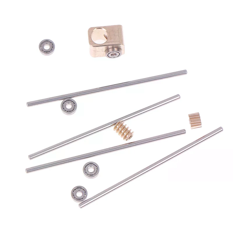 Engrenage à vis sans fin pour turbine 0,2 M Micro 90 °   Boîte de Transmission, mécanisme de réduction de 12 fois, boîte de vitesses, modèle de voiture à monter soi-même