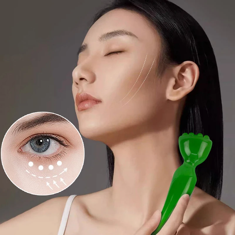 Face Massage Tools Eyes Acupunctur Point Pen Gua Sha Face Skin Care Massager Sticks Lotus Seedpod Shape Facial Lifting Beauty