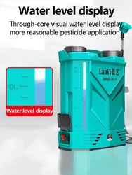20L High-Voltage Household Backpack Spray Agricultural Outdoor Spray Lithium Battery