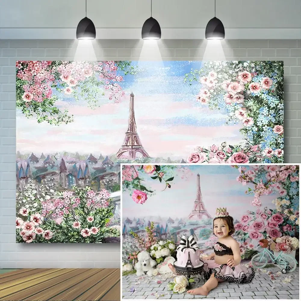 Fondo de fotografía de 1er cumpleaños con cortina de arcoíris, decoración de estrellas para bebé recién nacido, niño y niña, fondo de fotografía para niños