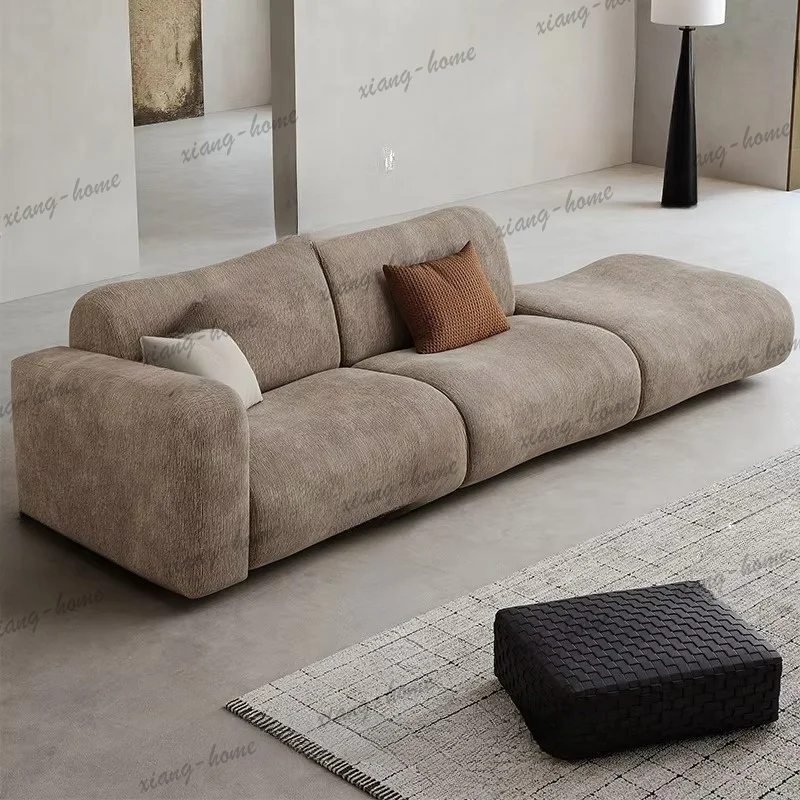 FG Medieval style living room personality module combination light surprise can be fully dismantled and washed chenille sofa