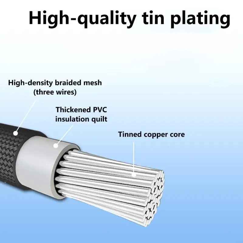 CPU 8P كابل تمديد الطاقة 8pin إلى الذكور ATX12V محول الأكمام الحبل 066A