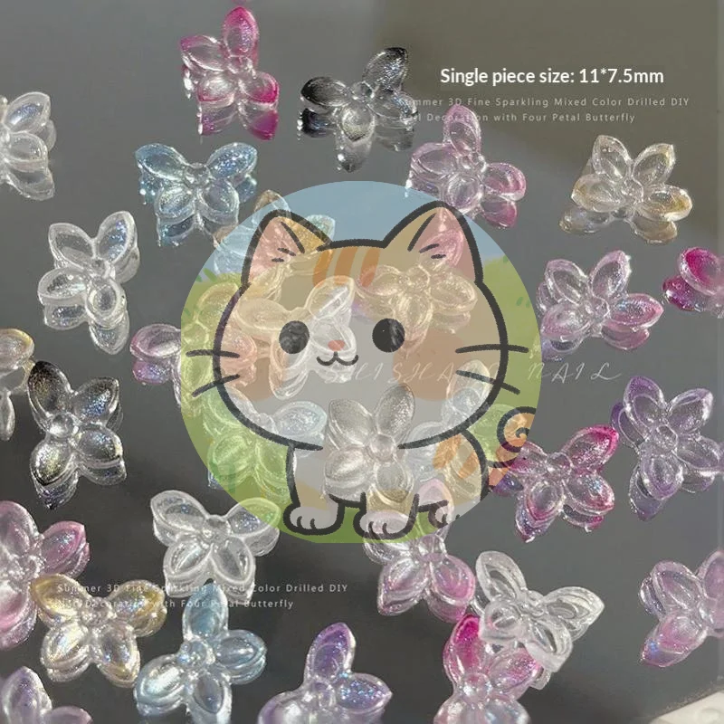Resin Art Using Flowers - 3D Simli Reçine Tırnak Sanatı Süsleri
